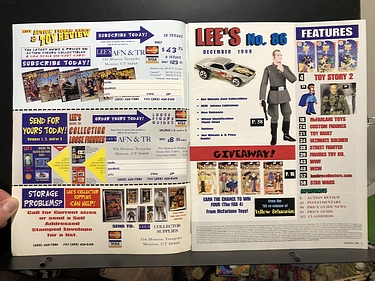 Lee's Action Figure News & Toy Review - December, 1999