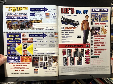 Lee's Action Figure News & Toy Review - January, 2000