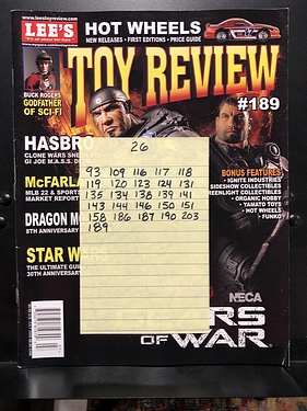 Lee's Toy Review - July, 2007