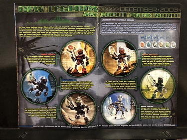 LEGO Bionicle Magazine - November, 2003