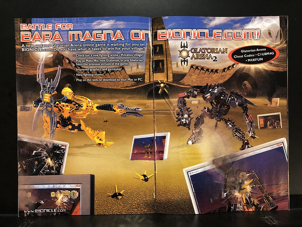 Bionicle glatorian game outlet