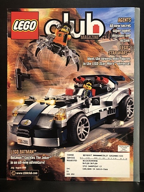 LEGO Club Magazine - July - August, 2008