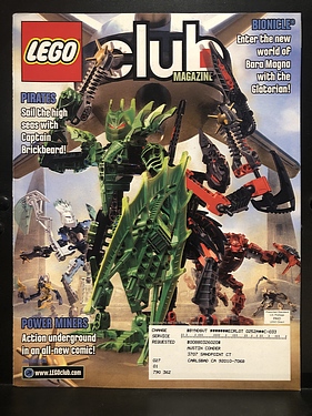 LEGO Club Magazine - Jan/Feb, 2009