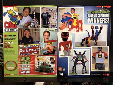 LEGO Club Magazine - November/December, 2010