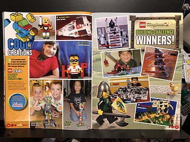 LEGO Club Magazine - November/December, 2011