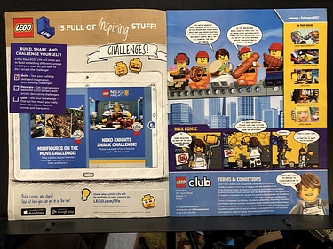 LEGO Club Magazine - January - February, 2017