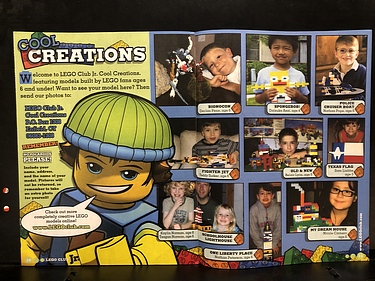 LEGO Club Jr. Magazine - January - February, 2009