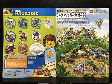LEGO Club Jr. Magazine - January - February, 2014