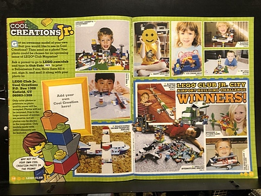 LEGO Club Jr. Magazine - January - February, 2014