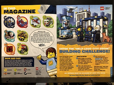 LEGO Club Jr. Magazine - May - June, 2014