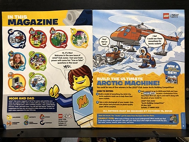 LEGO Club Jr. Magazine - September - October, 2014