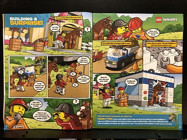 LEGO Club Jr. Magazine - September - October, 2014