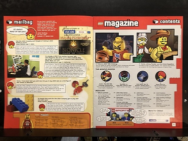 LEGO Magazine - January - February, 2003