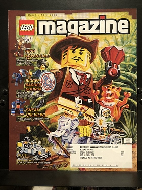 LEGO Magazine - March - April, 2003