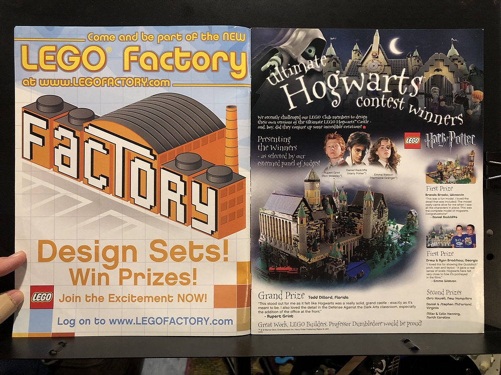LEGO Magazine - November - December, 2004 - Parry Game Preserve