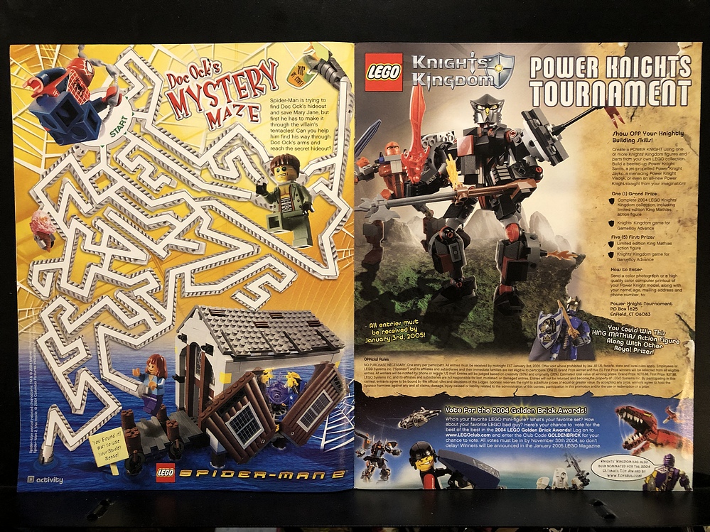 LEGO Magazine - November - December, 2004 - Parry Game Preserve