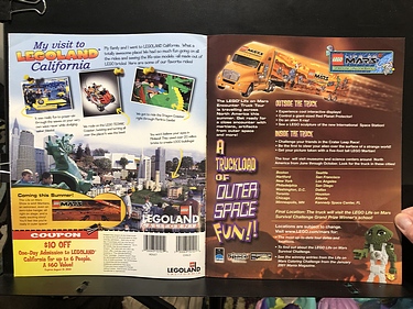 LEGO Mania Magazine - May - June, 2001