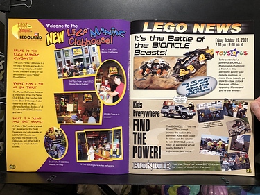 LEGO Mania Magazine - September - October, 2001