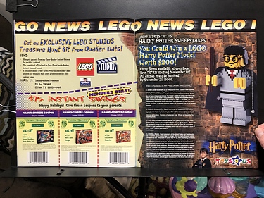 LEGO Mania Magazine - November - December, 2001