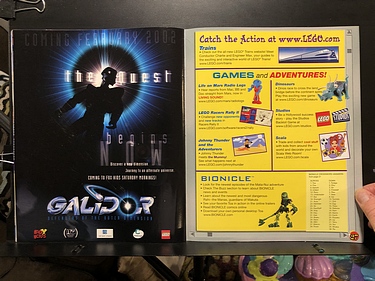 LEGO Mania Magazine - November - December, 2001