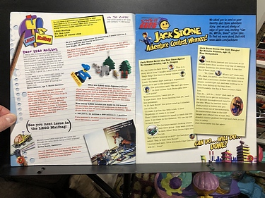 LEGO Mania Magazine - November - December, 2001