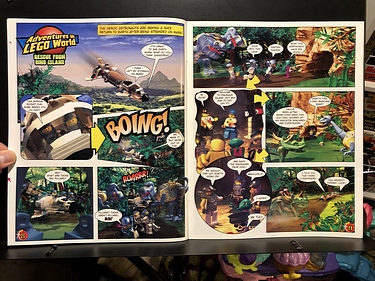 LEGO Mania Magazine - November - December, 2001