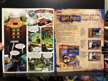 LEGO Mania Magazine - November - December, 2001