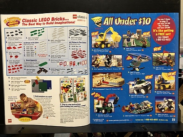 LEGO Shop-at-Home Catalog - Spring, 2000