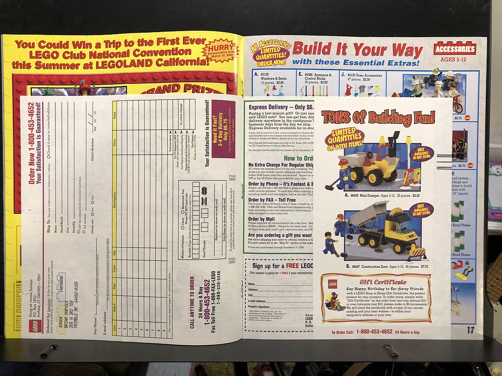 LEGO ShopatHome Catalog Spring, 2000 Parry Game Preserve