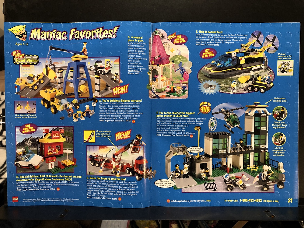 LEGO ShopatHome Catalog Spring, 2000 Parry Game Preserve