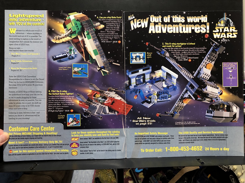 LEGO ShopatHome Catalog Spring, 2000 Parry Game Preserve