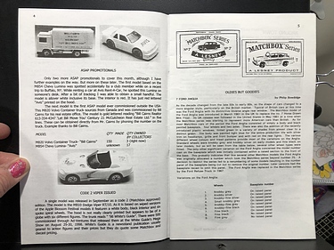 Matchbox USA - October, 1998