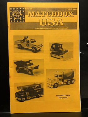 Matchbox USA - November, 1998