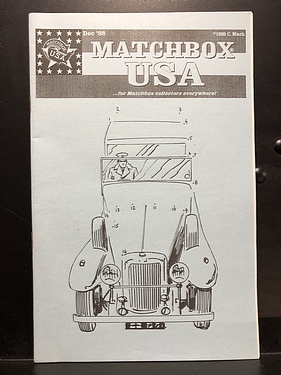 Matchbox USA - December, 1998