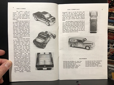 Matchbox USA - January, 1999