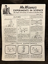 Mr. Wizard's Experiments in Science: October, 1958