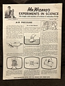 Mr. Wizard's Experiments in Science: December, 1958