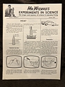Mr. Wizard's Experiments in Science - January, 1959