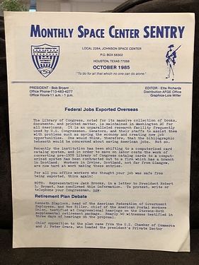 NASA Monthly Space Center SENTRY Newsletter Archive
