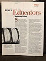 NASA Report to Educators Newsletter: Fall, 1987