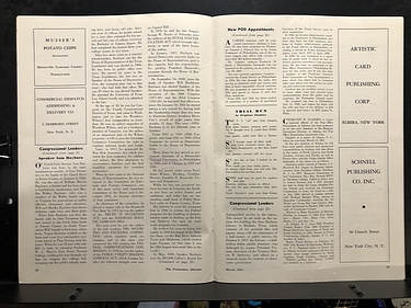 Postmasters Advocate Magazine - VOL. LXVII, No. 8 - March, 1961