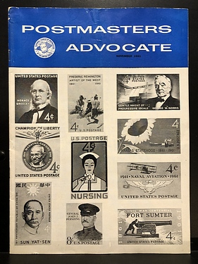 Postmasters Advocate Magazine - VOL. LXVIII, No. 4 - November, 1961