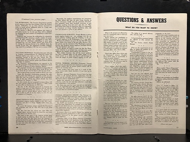 Postmasters Advocate Magazine - VOL. LXIX, No. 5 - January, 1963