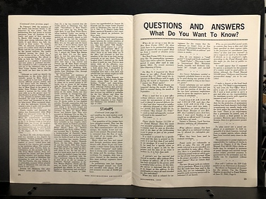 Postmasters Advocate Magazine - VOL. LXX, No. 5 - December, 1963