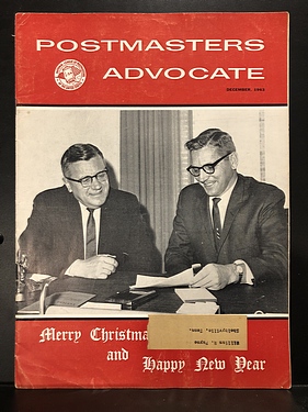 Postmasters Advocate Magazine - VOL. LXX, No. 5 - December, 1963