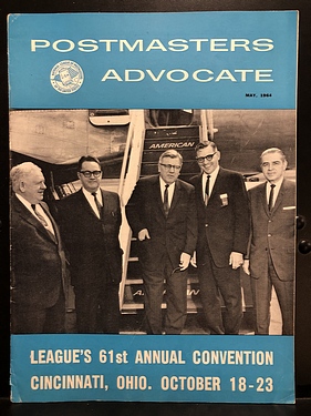 Postmasters Advocate Magazine - VOL. LXX, No. 10 - May, 1964