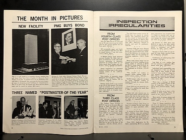 Postmasters Advocate Magazine - VOL. LXX, No. 10 - May, 1964