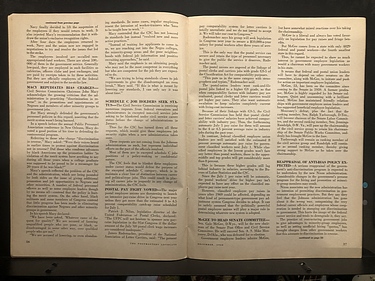 Postmasters Advocate Magazine - VOL LXXIII, No. 6 - December, 1968
