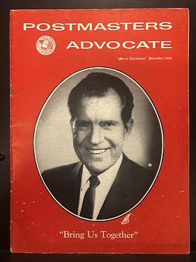 Postmasters Advocate Magazine - VOL LXXIII, No. 6 - December, 1968