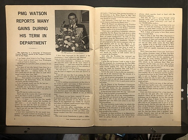 Postmasters Advocate Magazine - VOL LXXIII, No. 6 - December, 1968